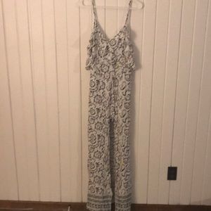 Cold shoulder, raxi (romper and maxi dress)